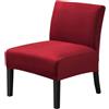 uyeoco Copripoltrona Senza Braccioli per Soggiorno Fodera per Sedia Senza Braccioli Antiscivolo Coprisedia Senza Braccioli Velluto Accent Copri Poltroncina (Color : #13)