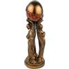 iFutniew The World is Your Statue Trofeo per Ufficio Decorazione Casa Compleanno Laurea Cerimonia Statua in Resina 16 x 9 x 9 cm