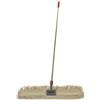 SCOPA LINEARE 80 CM MANICO CROMATO TASCHE - COMPLETA PANNO PULIZIA PAVIMENTI