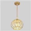 Chao Zan E27 LED Plafoniera Moderna in Cristallo, Lampada da Soffitto a Mini Lampadario in Cristallo per Cucina Sala da Pranzo Ingresso Corridoio Camera da Letto,Lampadina non inclusa (Tipo: B)