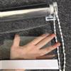 ZHUOZ1T Tenda a Rullo Trasparente,Pergolato Esterni Tende Impermeabili in PVC Plastica,Antivento Impermeabile Isolamento Polvere,per Giardini Esterni,balconi,Bagno,Larghezza x Altezza (150x250cm)