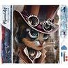 Figured'Art Diamond Painting Art 5D kit completo 40x50cm Tela Arrotolata Interamente da Ricoprire di Diamonds Quadrati - GentilGatto - Pittura Diamante - Attività Creativa per Adulti