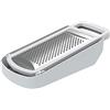 biesse Classica Grattugia per Formaggio, Acciaio Inossidabile, Bianco, 14.5 x 29 x 8.6