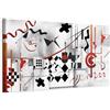 murando - Quadro Moderno Astratto Stile di Wassily Kandinsky 150x50 cm 1 Pezzo - Stampa su Tela con Struttura Grande - Quadri Moderni per Soggiorno Grandi - Stampe da Parete - Geometrico l-A-0020-b-a