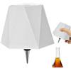 Generico Lampada da Bottiglia Wireless Paralume | Lampada Ricaricabile Senza Filo con Paralume 3 Colori | Luce Tappo per Bottiglia di Liquore Senza Cavo - Per Illuminazione Decorativa Camera da Comodino Cucina