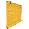 Victoria M. Tenda a Rullo in Bambù per Interni, Protezione Solare e della Privacy per Porte e Finestre, 60 x 160 cm, Colore Bambù