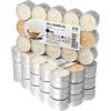 Ikea Sinnlig - Set di 120 Candele profumate alla Vaniglia Dolce