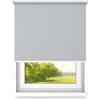 time4blinds Tende a rullo Tende oscuranti Tende a rullo libere senza cassonetto Montaggio a parete o a soffitto Protezione UV Proprietà termiche 100x100 cm Grigio chiaro di luna - destro