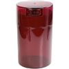 Tightpac Tightvac 170,1 Gram Vacuum Sealed Dry Goods Storage Container, Rose Tinted Body/cap