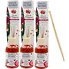 Suarez Sweet Home Collection Profumatore Ambiente Bastancini Con Olio Essenziale Profumato Floreale e Frutatto Diffusore Per La Casa 100 Ml (Fior Di Melograno, 3 Unità)