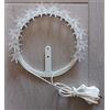 Fatma CORONCINA LUMINOSA DECORATIVA CON LAMPADINE A LED BLU DIAMETRO 14 CM CON TRASFORMATORE 220V…