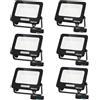 Aigostar Faretto LED da Esterno 30w 2450LM, IP65, 6500K, 6 pezzi