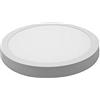 Universo SRL Plafoniera a Led 24W Tonda, 2400 lumen, diametro 30 cm, luce fredda 6500 K