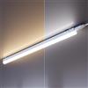 ledscom.de Set di 3 luci LED sottopensile Rigel, ciascuna di 57,3 cm - temperatura di colore regolabile /, 24,984W, ciascuna di 830lm