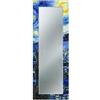 Lupia - Specchio da parete Lungo MIRROR FANTASY NOTTE STELLATA Van Gogh 44x127 cm, Per ingresso, soggiorno e camera da letto, Con cornice stampata, Adatto per spazi moderni e classici