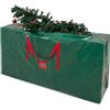 Deco Express Borsa per Albero di Natale 160×38×76cm, Grande Copertura Arborea, Scatola Porta Oggetti per Albero Artificiale, Decorazioni Natalizie (Verde 160cm)