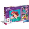 Clementoni 3 Puzzle da 48 Pezzi - Princess