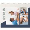 Wanapix | Puzzle Personalizzato con Blocchi XL | Compatibile con le Grandi Marche di Mattoncini | Regalo per la Festa del Papà | Regalo Originale per Uomo | 28 Pezzi XL | 19x15cm | Dad Collage