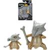 Bandai - Pokemon - Confezione evoluzione Osselait & Ossatueur - Statuetta Ossequio 5 cm + statuetta osseo 10 cm - JW2774