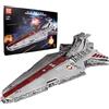 Mould King 21005 Super Star Destroyer Model, Venator-Class Republic Attack Cruiser Building Toy, 6685 + Pcs Buildable Toy Model Regali, UCS Collection Awesome Building Kit per ragazzi sopra 8-12 anni