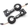Generic Sparkhobby - Carrello di atterraggio retrattile digitale in metallo, 2 kg, 25 g, per RC ad ala fissa KTK SU27 KT Board Aircraft Part (2 pezzi B)