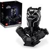 LEGO Marvel Black Panther, kit di costruzione modello King T'Challa, 76215, cimeli da collezione Wakanda Forever, set super eroe per adulti e ragazzi, Avengers Infinity Saga