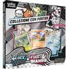 Pokémon: collezione con poster Unima del GCC (tre carte promozionali olografiche e quattro buste di espansione)