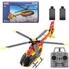 RCXTechPro RC ERA C190 H145 RC elicottero, scala 1/30 2.4G 6CH 6G aereo militare a rotore singolo con giroscopio a 6 assi e mantenimento dell'altitudine e flusso ottico per adulti e principianti - 2