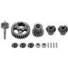 INJORA Set di Ingranaggi di Trasmissione in Acciaio Inossidabile per 1/24 Buggy Losi Micro-B 1/28 Micro-T Upgrade