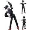 Zhongkaihua JJK Fushiguro Megumi Figura Fushiguro Megumi Action Figure con Accessori Stampati in 3D Personaggio Anime PVC Modello Statua Collezionista Decorazione Ornamento da Scrivania