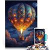 LKSDCBOT Puzzle per adulti da 1000 pezzi Mongolfiera Fatto di legno，Adatto a persone dai 14 anni in su Gioco a quiz Regalo di opere d'arte。misurare：50x75cm/19.68x29.52pollice