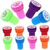 Kisangel Set 12 Pezzi Timbri Impronta Zampa di Cane in Plastica, Giocattolo Educativo DIY per Bambini, Design Adorabile per Decorare Quaderni e Carta