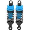 RiToEasysports Ammortizzatore per Auto 2Pcs 70mm RC, Ammortizzatore a Molla per Auto RC in Metallo Regolabile Ammortizzatore RC Compatibile con Slash 2WD RC Cars(Blu)