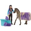 SCHLEICH Horse Club beautyset Met Kim 42753