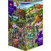 Heye Country Fair - Puzzle in argento