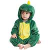 Generico Costume Dinosauro Bambino CostumeVestito carnevale costume da dinosauro per bambino Bambina Body Pagliaccetto Tutina Bebè Vestito Carnevale Halloween Feste