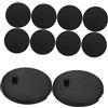 YARNOW 20pezzi Base in Plastica Per Action Figure Supporto Per Espositore Per Modelli Supporto Per Figure Umane Piolo Per Accessori Per Action