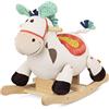 B. toys - Rodeo Rocker - Maculato - Cavallo a dondolo - Sedile comodo e dondoli in legno duro - Giocattolo per lo sviluppo del gioco attivo - Robusto e durevole - 18 mesi +