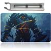 Four Leaves Blightsteel Colossus - Tappetino da gioco MTG, dimensioni 60 x 35 cm, con custodia impermeabile, per 2 giocatori dai 12 anni in su