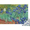 OTBSDNKZZ Giardino Iris Van Gogh Puzzle 1000 Pezzi Giardino Iris stile Van Gogh Regalo per Amanti Puzzle Decompressivo Educativo Divertente Decorazione