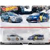 Hot Wheels HKF60 Premium - Set di 2 pezzi Subaru Impreza WRX / Subaru WRX STI '16 [Mini Car] [a partire da 3 anni]