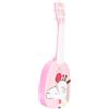 Milisten Ukulele Giocattolo per Bambini Mini in Abs Colore Rosa, Strumento Musicale Educativo a 4 Corde per Sviluppare Interesse e Decorare la Stanza dei Piccoli