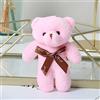 Garsent Adorabile Peluche Ripiene Bambola Orso Ideale per il Giorno di Natale, Compleanno, San, Bambola Orsetto Carino con Decorazione Papillon (Piccolo Grande Orso Rosa 11 * 6 cm)