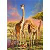 DALUOHAOFAN Puzzle Per Adulti 1500 Pezzi,Giraffa Puzzle, Puzzle In Legno, Decorazioni Per La Famiglia, Regali Di Festa (1500 Pezzi, G3)