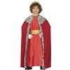 GUIRMA Costume Re Magio rosso bambino - Rosso - 5-6 anni (110-115 cm)