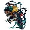 Zhongkaihua MHA Midoriya Izuku Figura di Midoriya Izuku Action Figure 14 CM Sfregiato combattimento danneggiato edizione modello anime statua decorazione per la casa ornamento