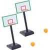 Zxpjkyu Canestro da Basket per Casa delle Bambole da 2 Pezzi con Palline, Attrezzatura Sportiva in 1/12