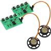 LOPUNER Kit di Componenti per Tastiera Elettronica Ne555, 2 Set Verde