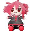 CHANGYUE Peluche Kasane Teto, bambola anime farcita, personaggio virtuale morbido, 20 cm (grigio) (B)