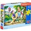 Castorland B-066124 - Puzzle classico Rapunzel, 60 pezzi, multicolore